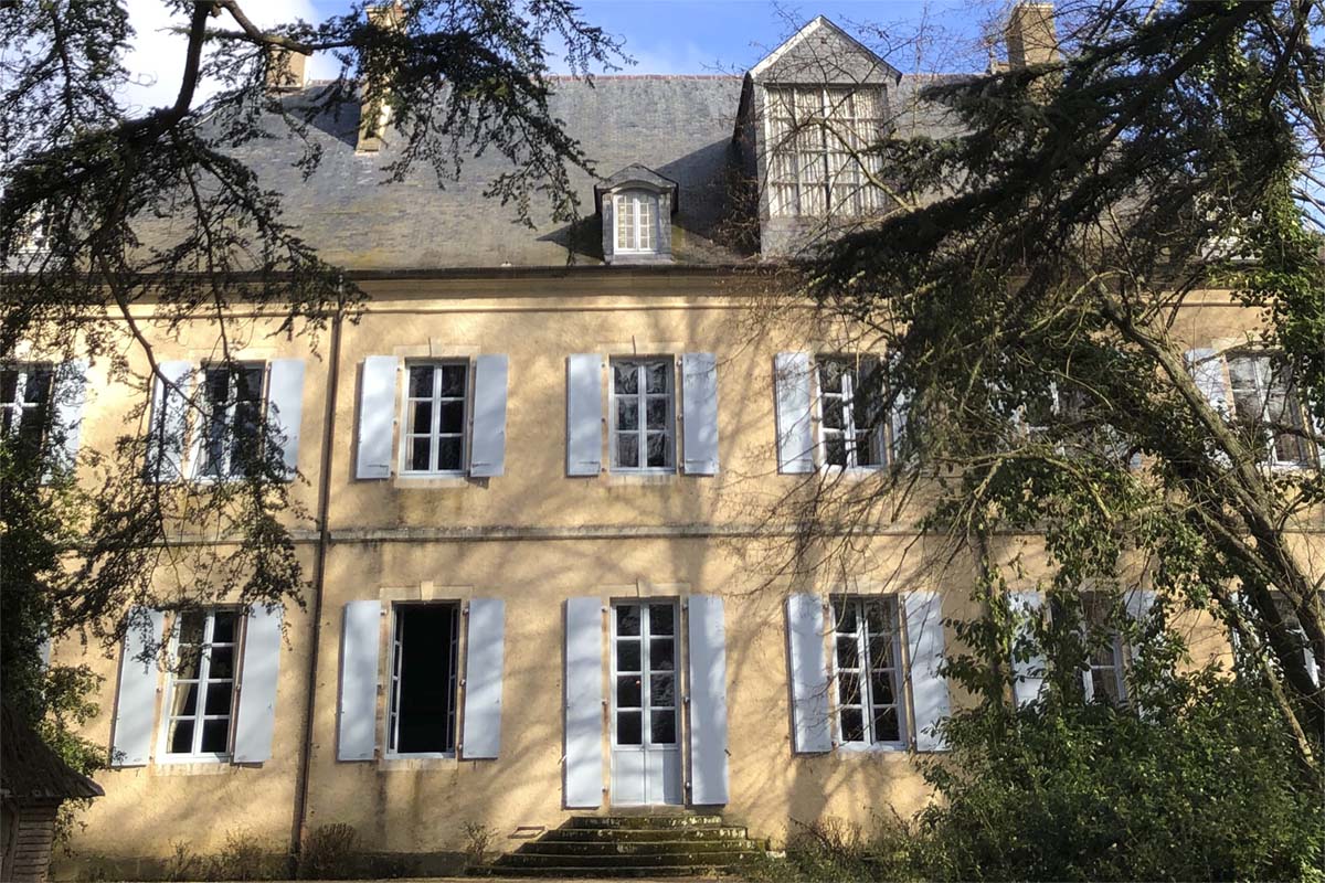 Vue de l'extérieure de la maison George Sand