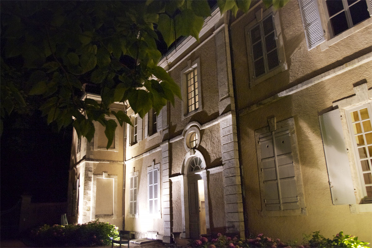 Maison George Sand de nuit